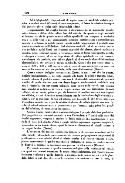 Folia medica periodico trimensile di patologia e clinica medica