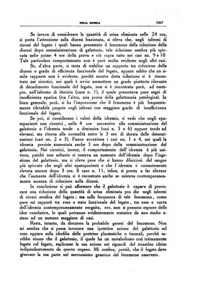 Folia medica periodico trimensile di patologia e clinica medica