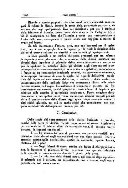 Folia medica periodico trimensile di patologia e clinica medica