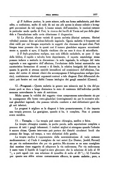 Folia medica periodico trimensile di patologia e clinica medica