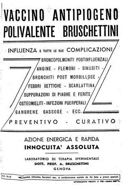 Folia medica periodico trimensile di patologia e clinica medica