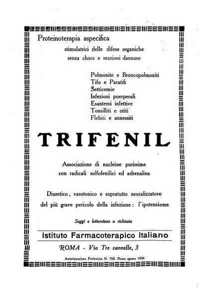 Folia medica periodico trimensile di patologia e clinica medica