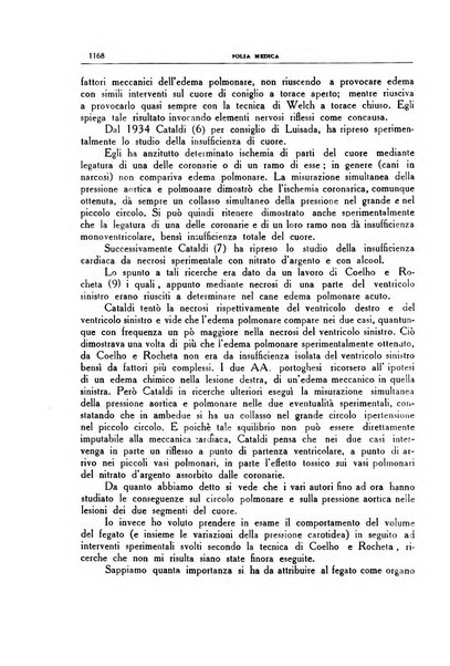 Folia medica periodico trimensile di patologia e clinica medica