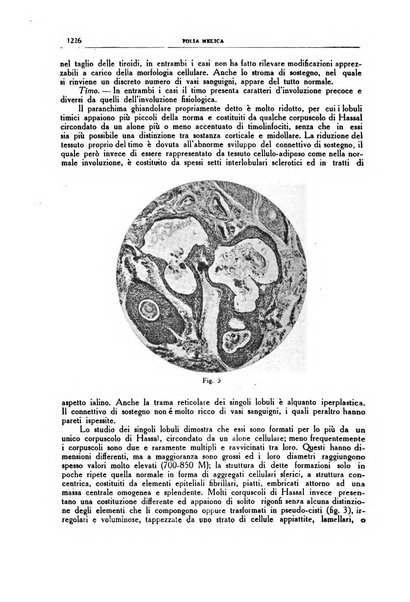 Folia medica periodico trimensile di patologia e clinica medica