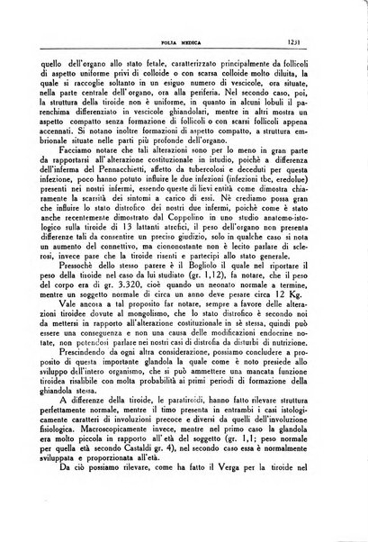 Folia medica periodico trimensile di patologia e clinica medica