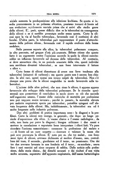 Folia medica periodico trimensile di patologia e clinica medica