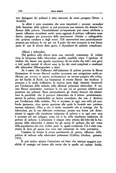 Folia medica periodico trimensile di patologia e clinica medica