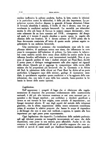 Folia medica periodico trimensile di patologia e clinica medica