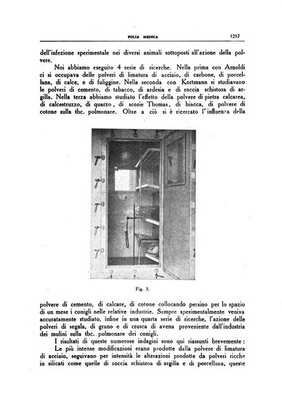 Folia medica periodico trimensile di patologia e clinica medica