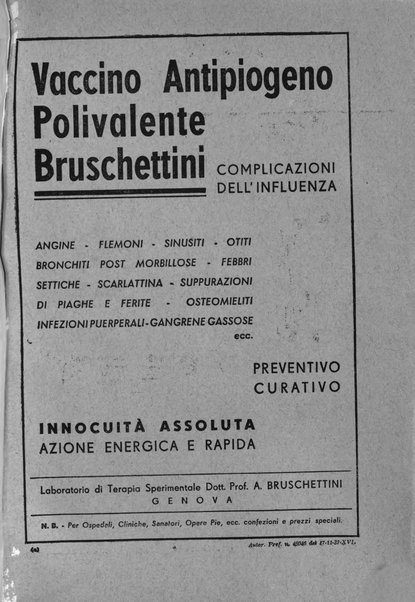 Folia medica periodico trimensile di patologia e clinica medica