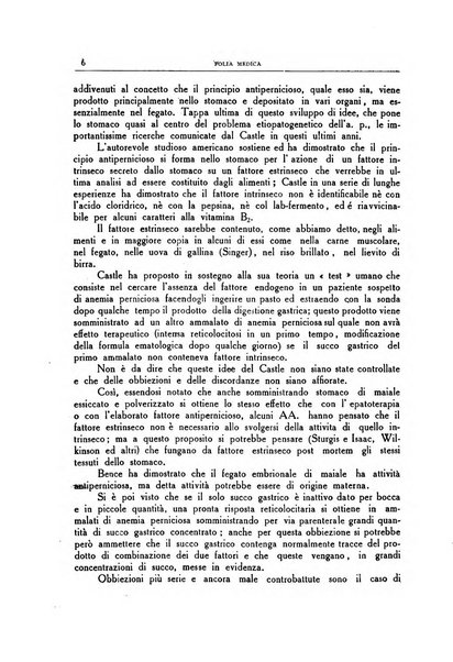 Folia medica periodico trimensile di patologia e clinica medica