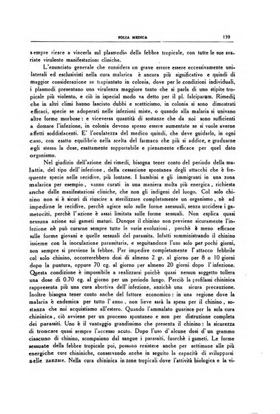 Folia medica periodico trimensile di patologia e clinica medica