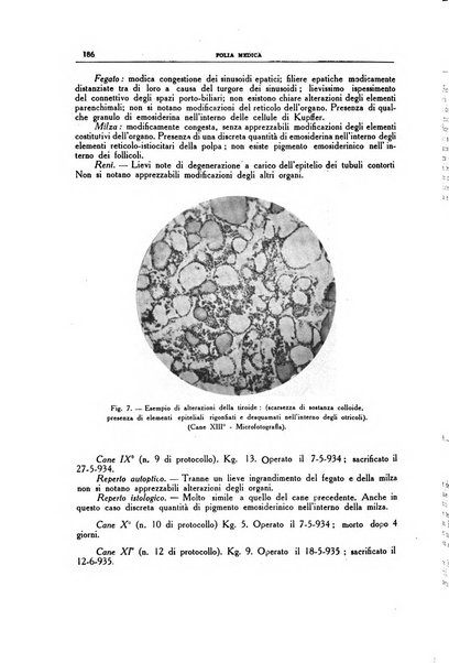 Folia medica periodico trimensile di patologia e clinica medica