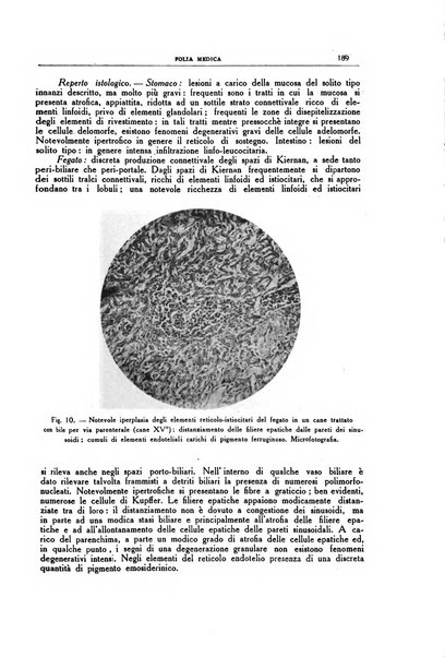 Folia medica periodico trimensile di patologia e clinica medica