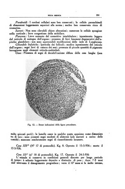 Folia medica periodico trimensile di patologia e clinica medica