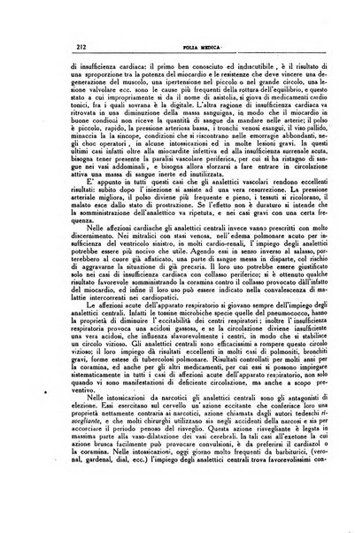 Folia medica periodico trimensile di patologia e clinica medica