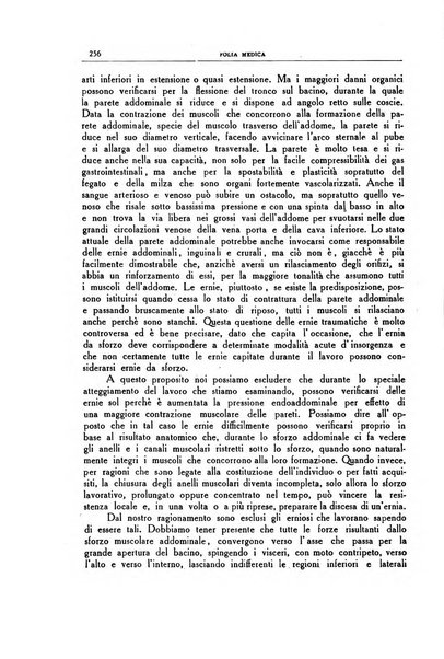 Folia medica periodico trimensile di patologia e clinica medica