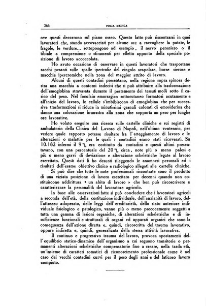 Folia medica periodico trimensile di patologia e clinica medica