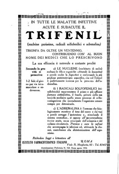 Folia medica periodico trimensile di patologia e clinica medica