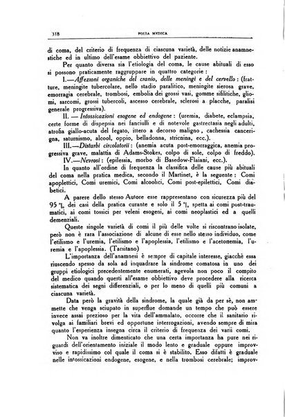 Folia medica periodico trimensile di patologia e clinica medica