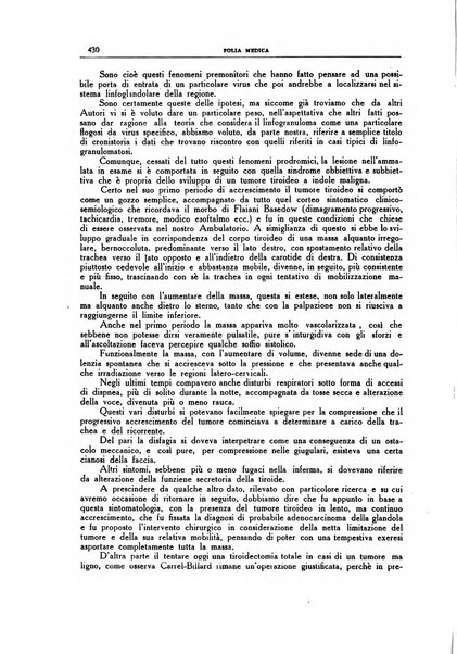 Folia medica periodico trimensile di patologia e clinica medica