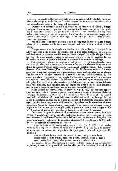 Folia medica periodico trimensile di patologia e clinica medica