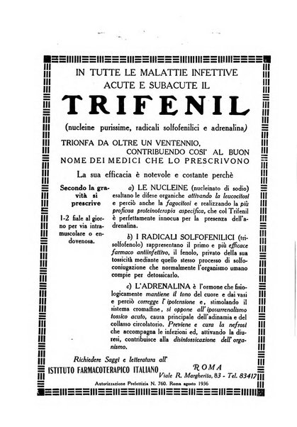 Folia medica periodico trimensile di patologia e clinica medica