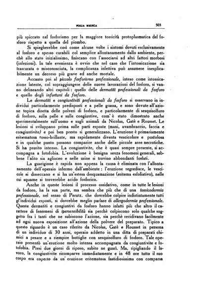 Folia medica periodico trimensile di patologia e clinica medica