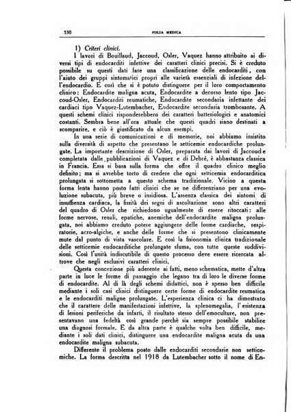 Folia medica periodico trimensile di patologia e clinica medica