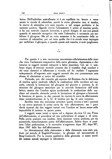 Folia medica periodico trimensile di patologia e clinica medica