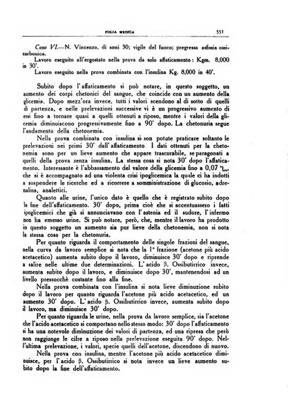 Folia medica periodico trimensile di patologia e clinica medica