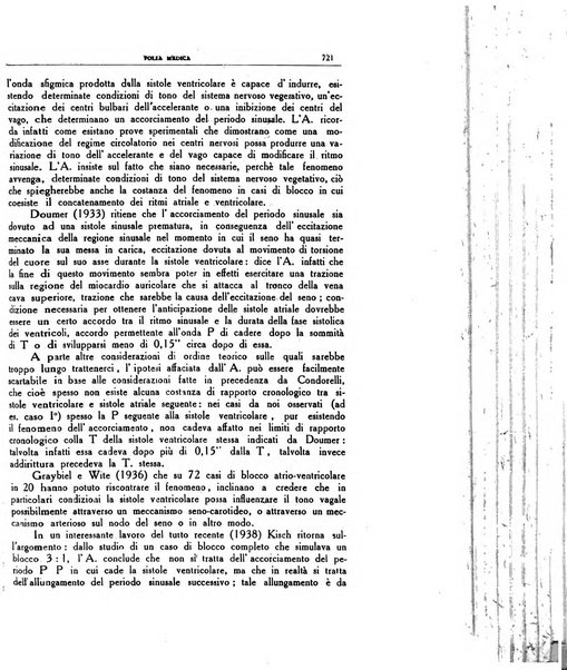 Folia medica periodico trimensile di patologia e clinica medica