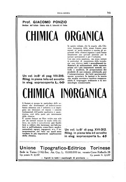 Folia medica periodico trimensile di patologia e clinica medica