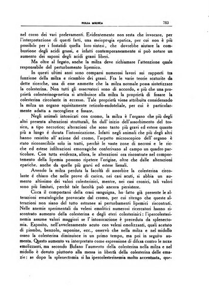 Folia medica periodico trimensile di patologia e clinica medica