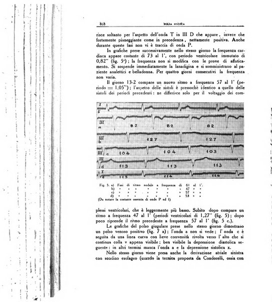 Folia medica periodico trimensile di patologia e clinica medica