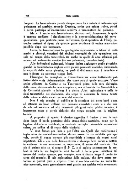 Folia medica periodico trimensile di patologia e clinica medica