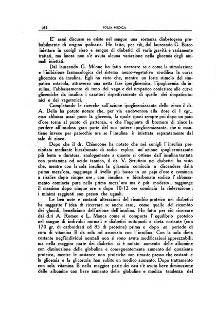 Folia medica periodico trimensile di patologia e clinica medica