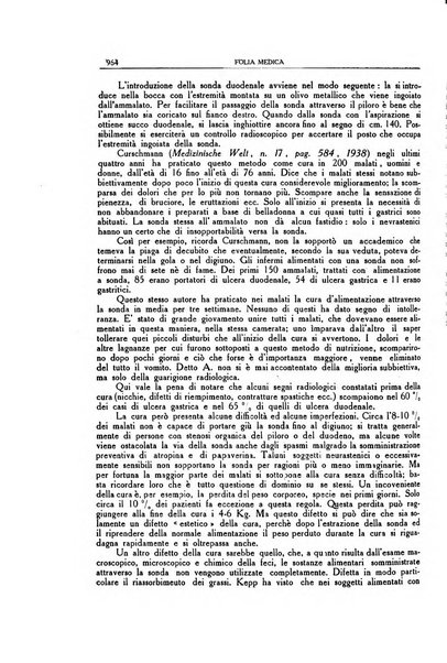 Folia medica periodico trimensile di patologia e clinica medica