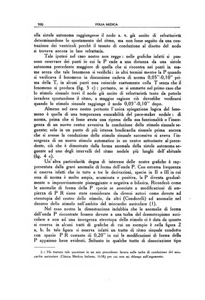 Folia medica periodico trimensile di patologia e clinica medica