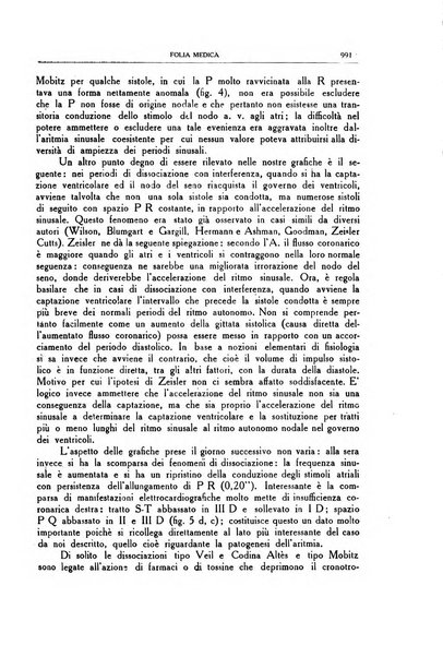 Folia medica periodico trimensile di patologia e clinica medica