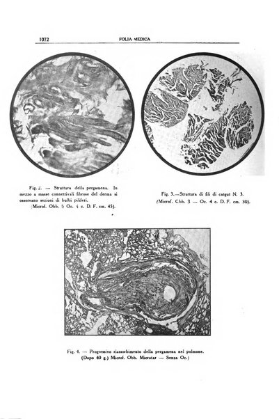 Folia medica periodico trimensile di patologia e clinica medica