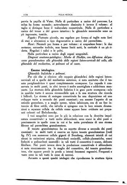 Folia medica periodico trimensile di patologia e clinica medica