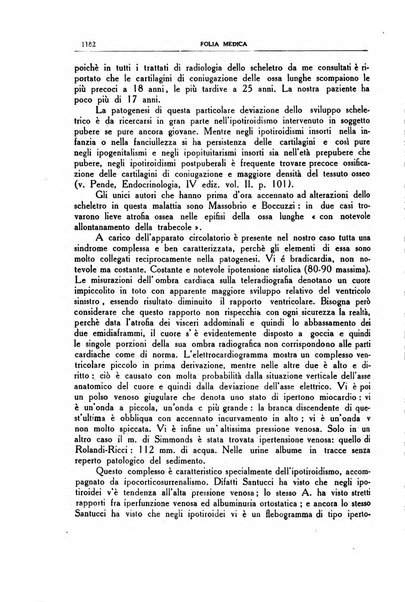 Folia medica periodico trimensile di patologia e clinica medica