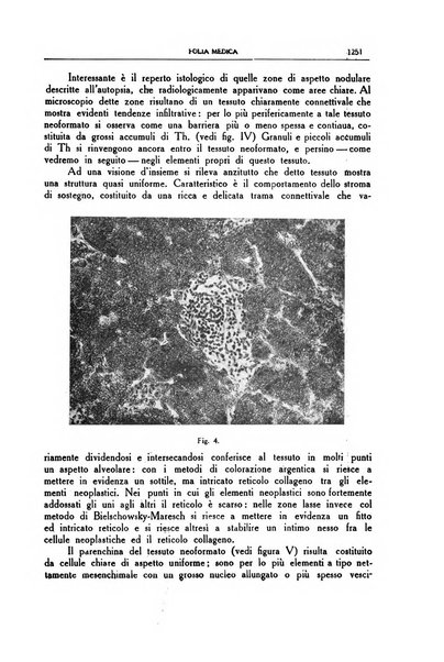 Folia medica periodico trimensile di patologia e clinica medica