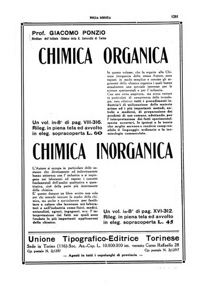 Folia medica periodico trimensile di patologia e clinica medica