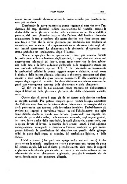 Folia medica periodico trimensile di patologia e clinica medica