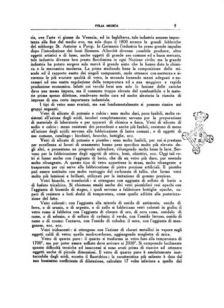 Folia medica periodico trimensile di patologia e clinica medica