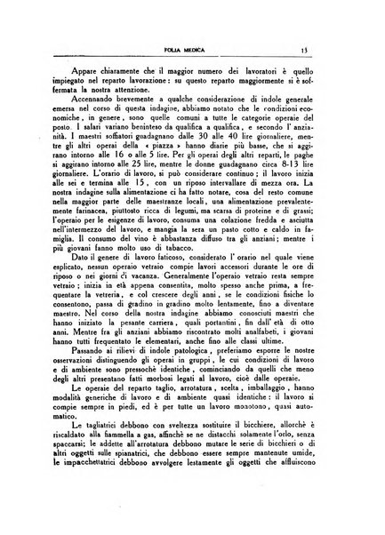 Folia medica periodico trimensile di patologia e clinica medica