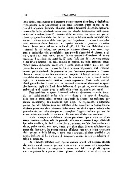 Folia medica periodico trimensile di patologia e clinica medica