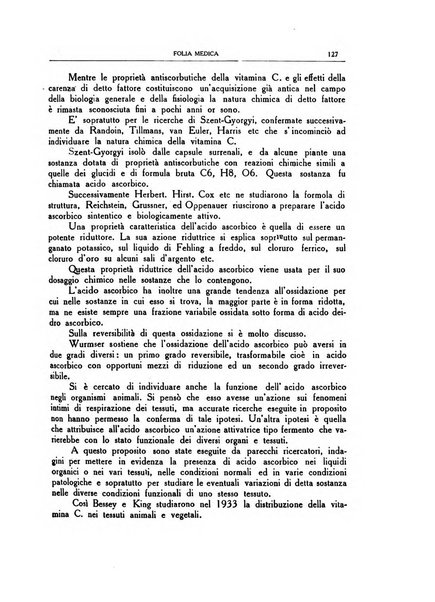 Folia medica periodico trimensile di patologia e clinica medica